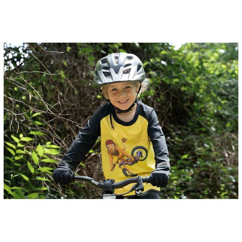 Kids Ride Shotgun Kids Lion Windproof Jersey-3