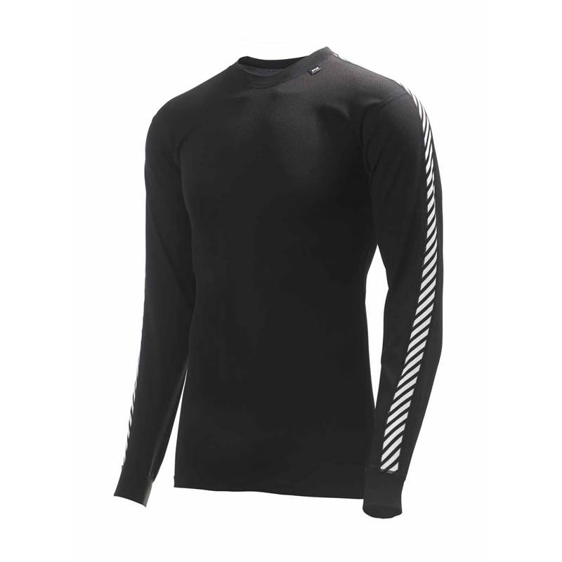 Helly Hansen Mens HH Dry Stripe Crew Baselayer-1